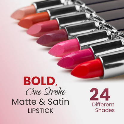 Matte & Satin Lipstick - M12 Orchid