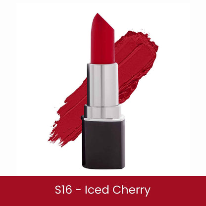 Matte & Satin Lipstick - S16 Iced Cherry