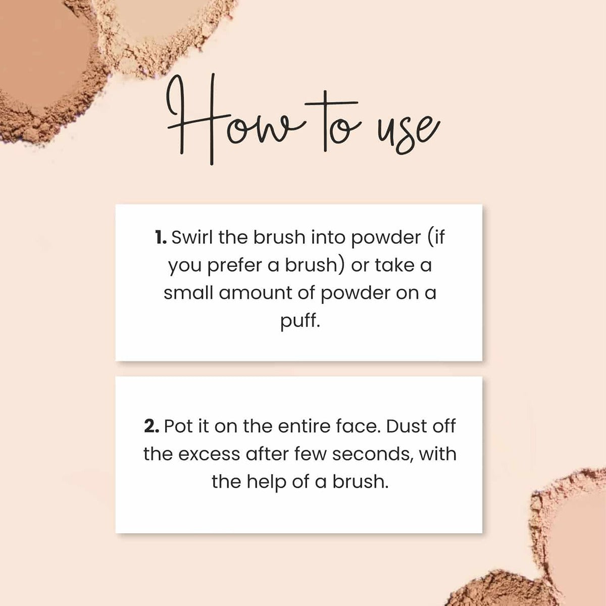 Verymiss Natural Glow Compact Powder 9 g I Vitamin E I SPF-Enriched I lightweight I 02 Light Beige