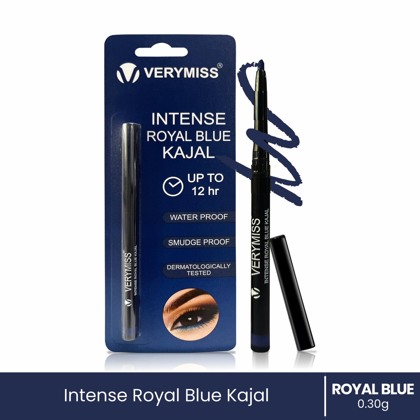 Intense Royal Blue Kajal - 0.30 gm
