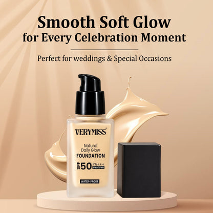 Natural Glow Daily Wear Foundation - 02 Light Beige