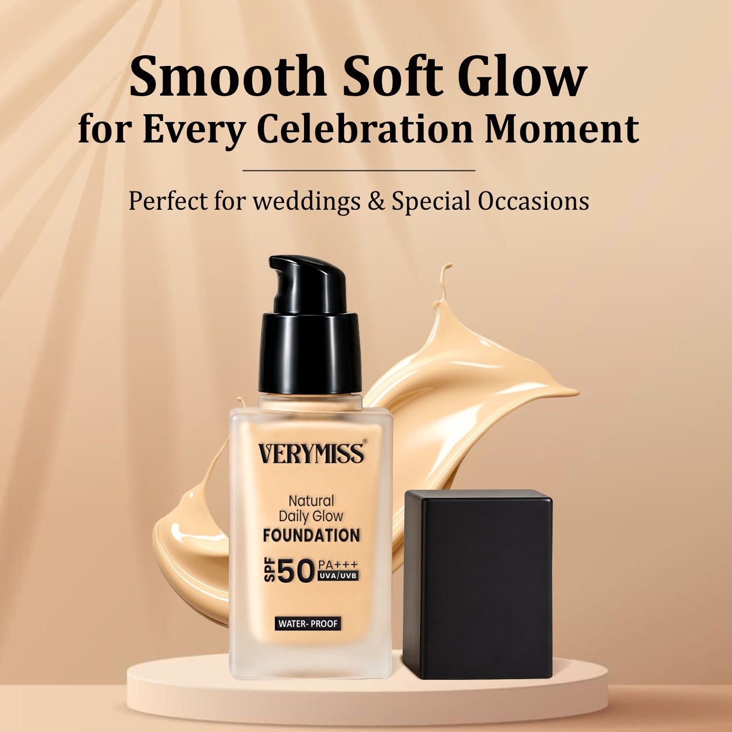 Natural Glow Daily Wear Foundation - 03 Beige - Medium Skin