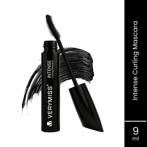 Verymiss Intense Curling Mascara 9 ml I lightweight I Long-lasting I Quick Drying I Black I Qty 1