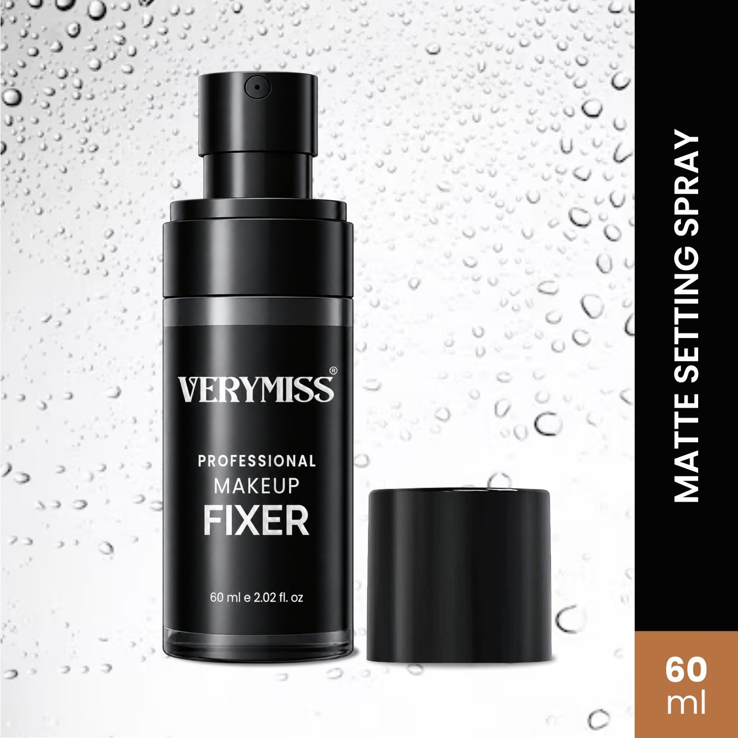 Verymiss Professional Makeup Matte Setting Spray 60 ml I Lightweight I Non-sticky formula I Lightweight I Transparent I Qty 1