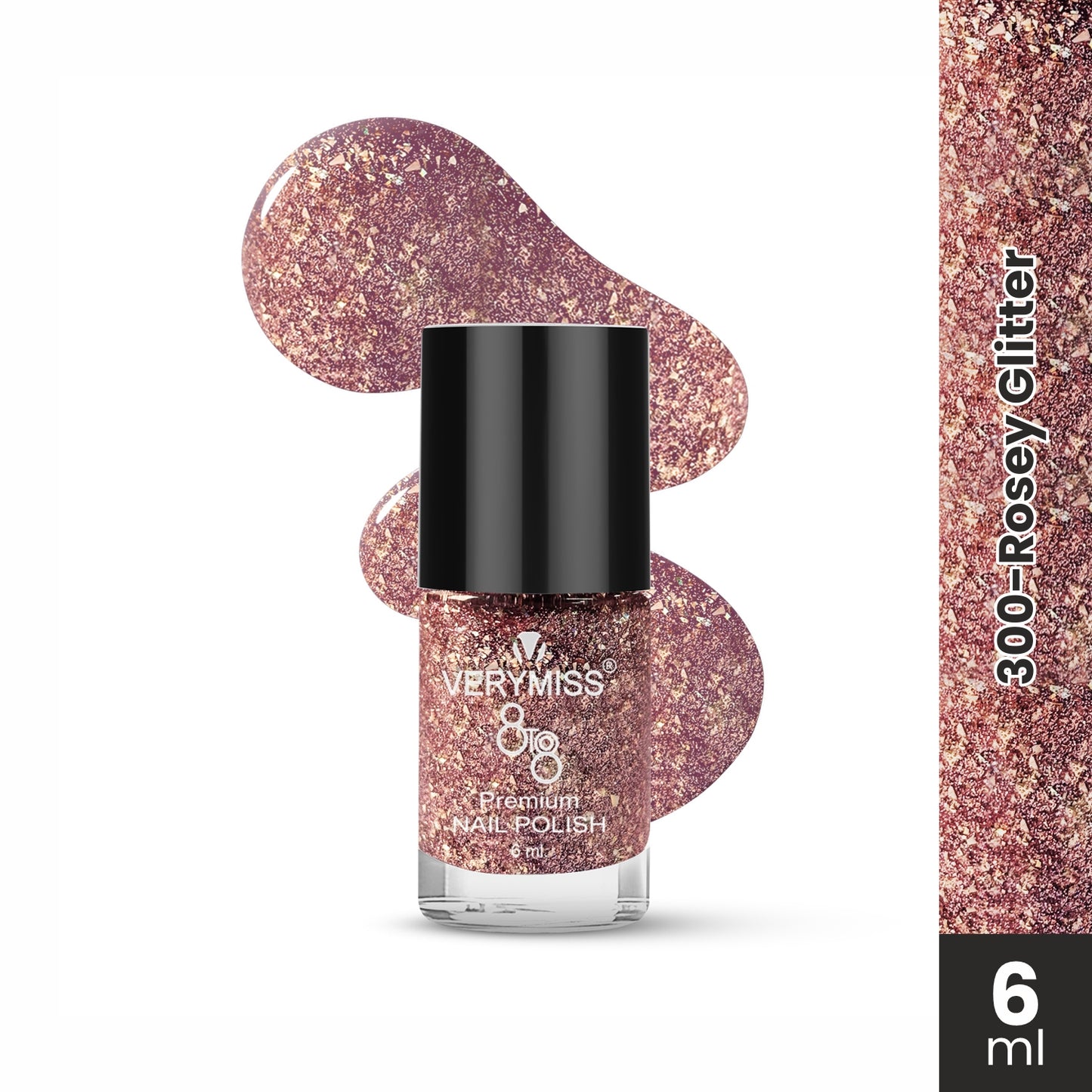 Premium Party Wear Collection - 300 Rosey Glitter