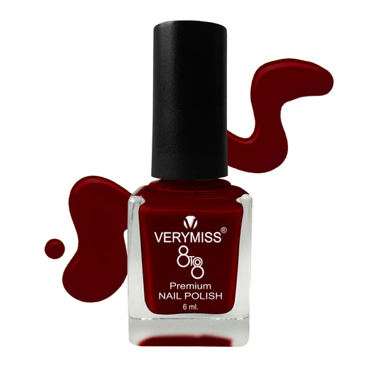 Premium Nail Polish - 163 Burgundy