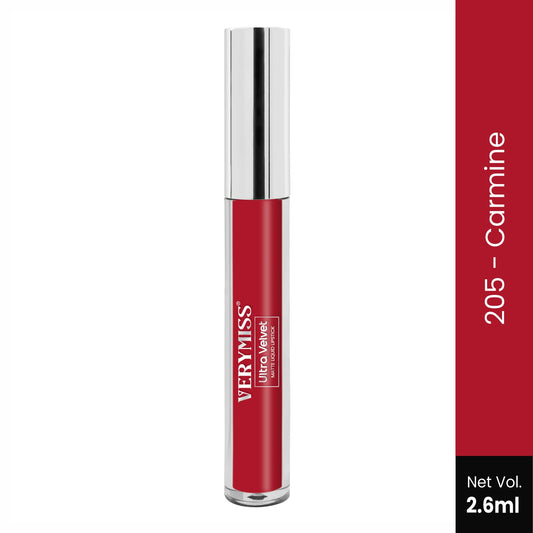 VMLG07 Ultra Velvet Matte Liquid Lipstick -205 Carmine