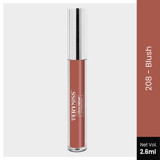 VMLG07 Ultra Velvet Matte Liquid Lipstick - 208 Blush