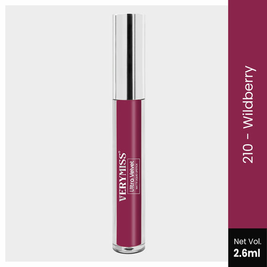 VMLG07 Ultra Velvet Matte Liquid Lipstick - 210 Wildberry