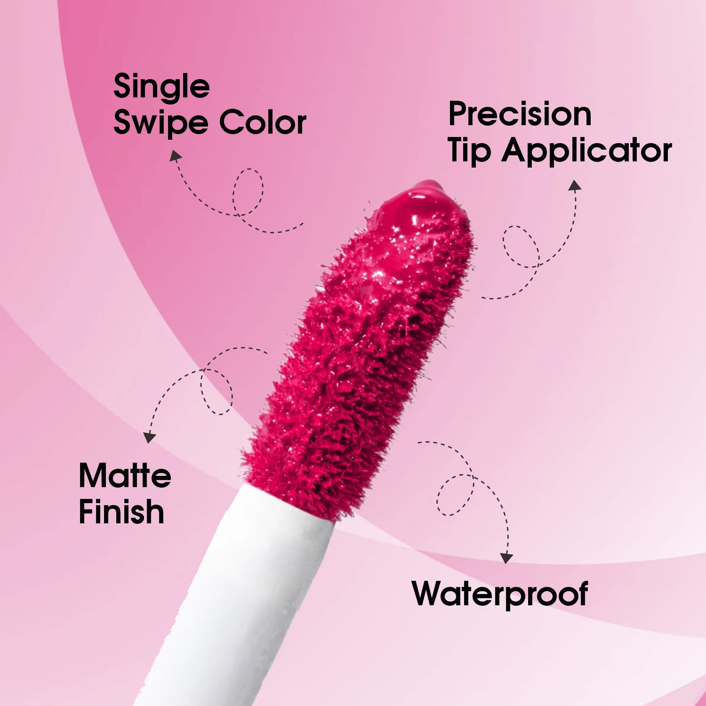 Ultra Velvet Matte Liquid Lipstick 2.6 ml I Waterproof & Smudge Proof I Cruelty free I One Swipe Application I 215 Wine Berry