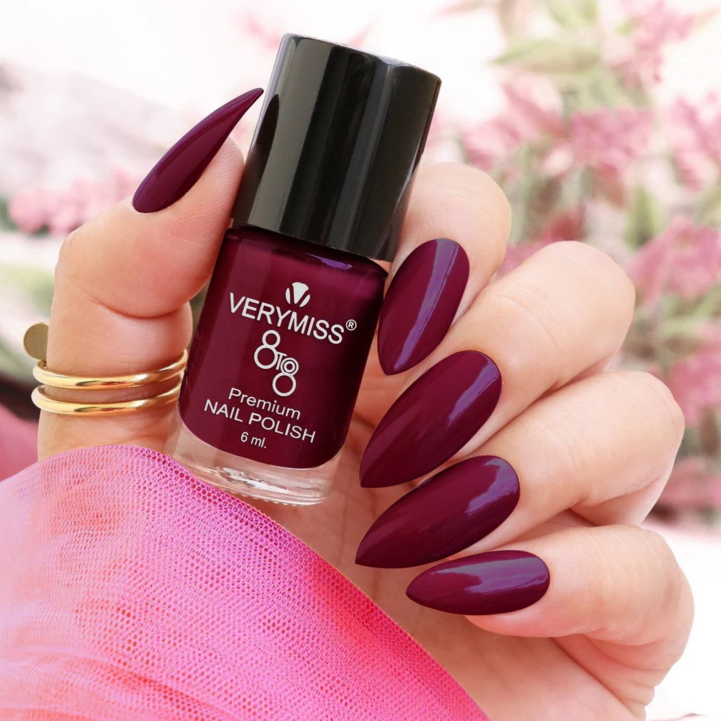Premium Non UV Gel Nail Polish - 312 Bordeaux