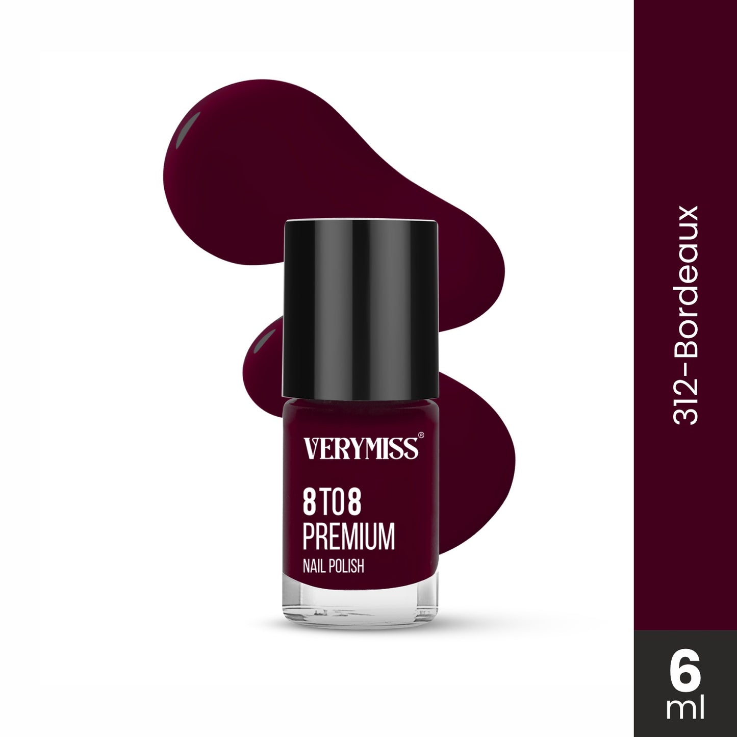 Premium Non UV Gel Nail Polish - 312 Bordeaux