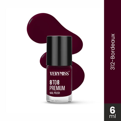 Premium Non UV Gel Nail Polish - 312 Bordeaux