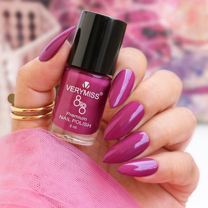 Premium Non UV Gel Nail Polish - 313 Royal Fuchsia