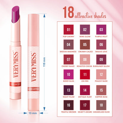 Verymiss Non Transfer Matte Lipstick 1.2 g - 01 Pop Cherry