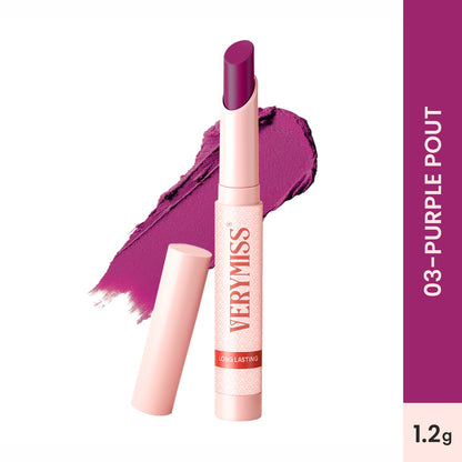 Verymiss Non Transfer Matte Lipstick 1.2 g - 01 Pop Cherry