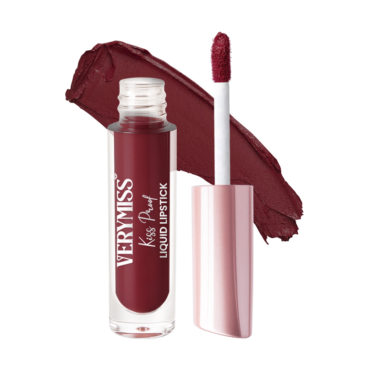 Kiss Proof Liquid Lipstick 1.6 ml I Rich, luxurious formula I Lightweight I long-wearing I 16 Cosmic Magenta
