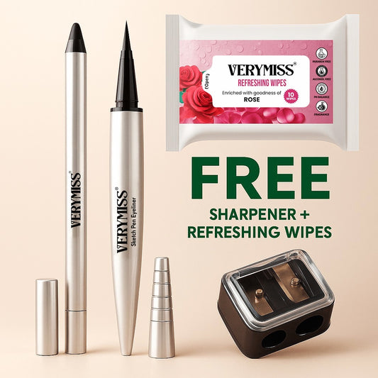 Pro-Finish Eye Combo - Intense Velvet Kajal & Liquid Eyeliner