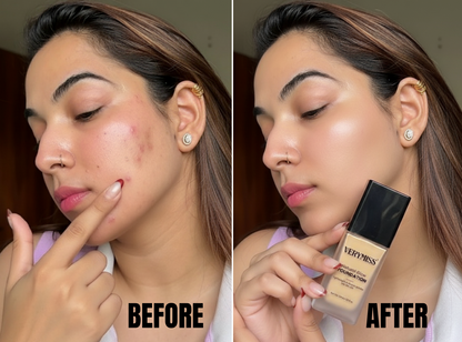 Silky Luminous Hydrating Foundation + Primer + Compact Powder & FREE 2 Gifts (Blender & Wipes)