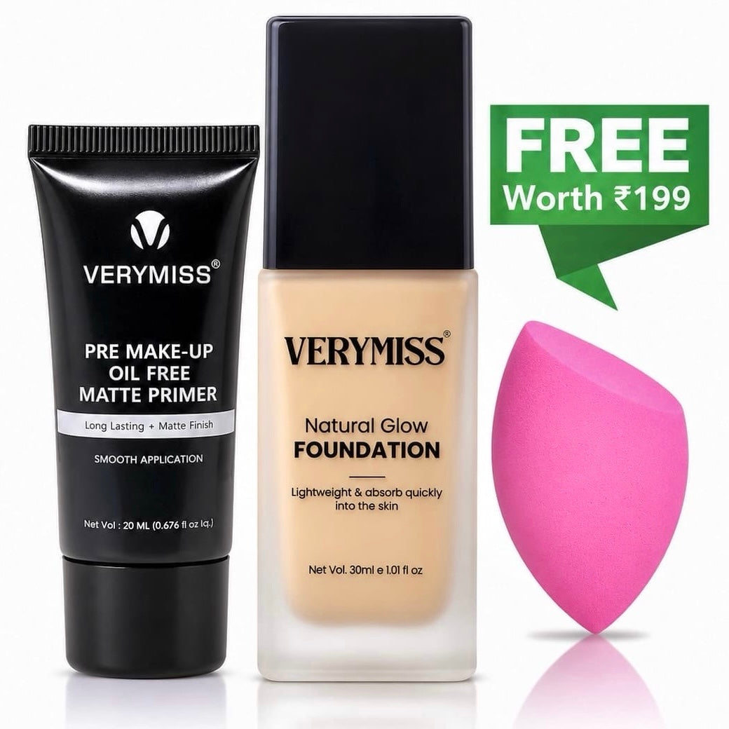 Skin Like Glowing Foundation + Primer & FREE Multi-Use Beauty Blender