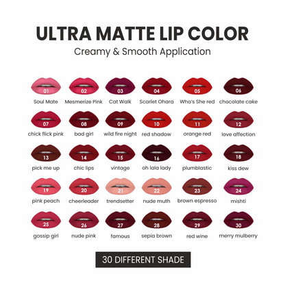 Ultra Matte Lip Color - 29 Red Wine
