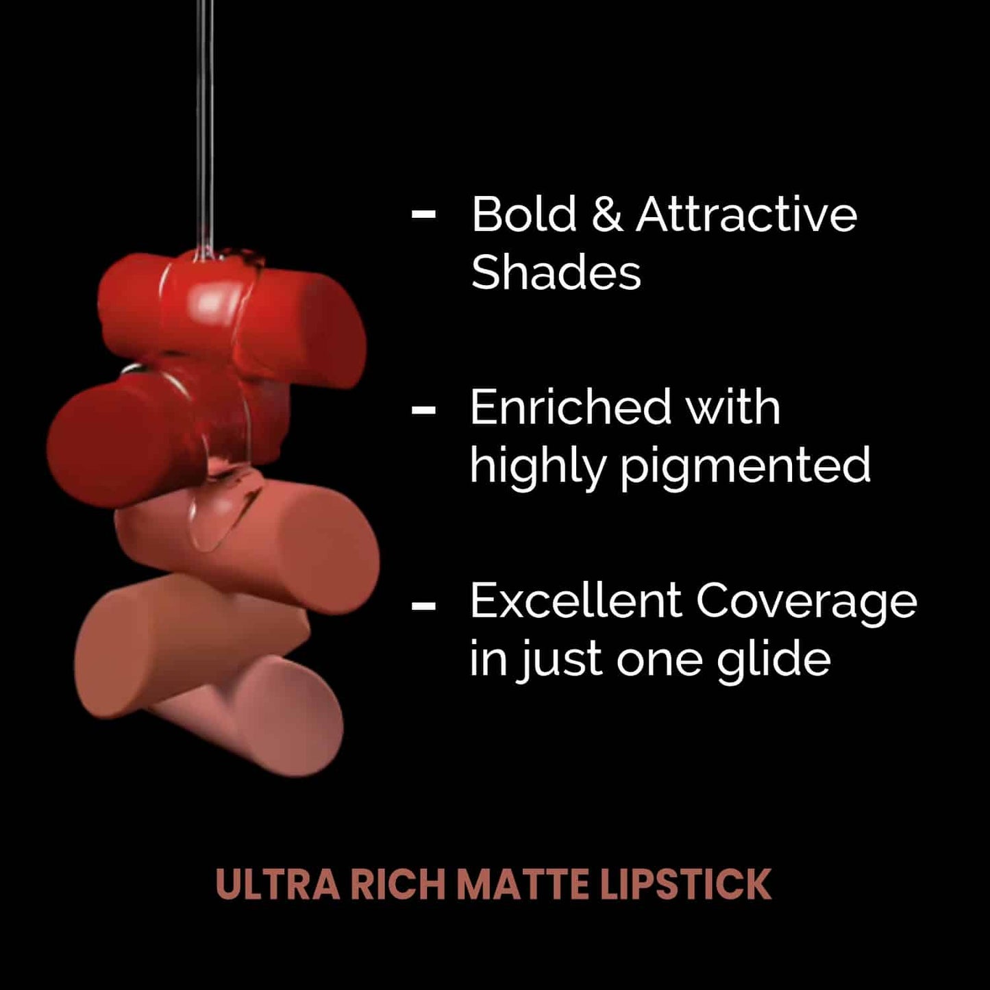 Ultra Rich Matte Lipstick - 301 Mishty