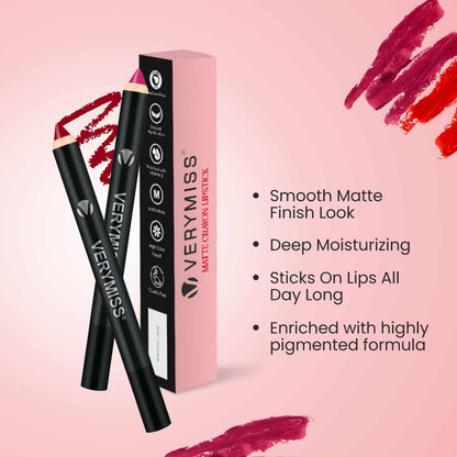 Matte Lip Crayon Lipstick - 15 Boysenberry