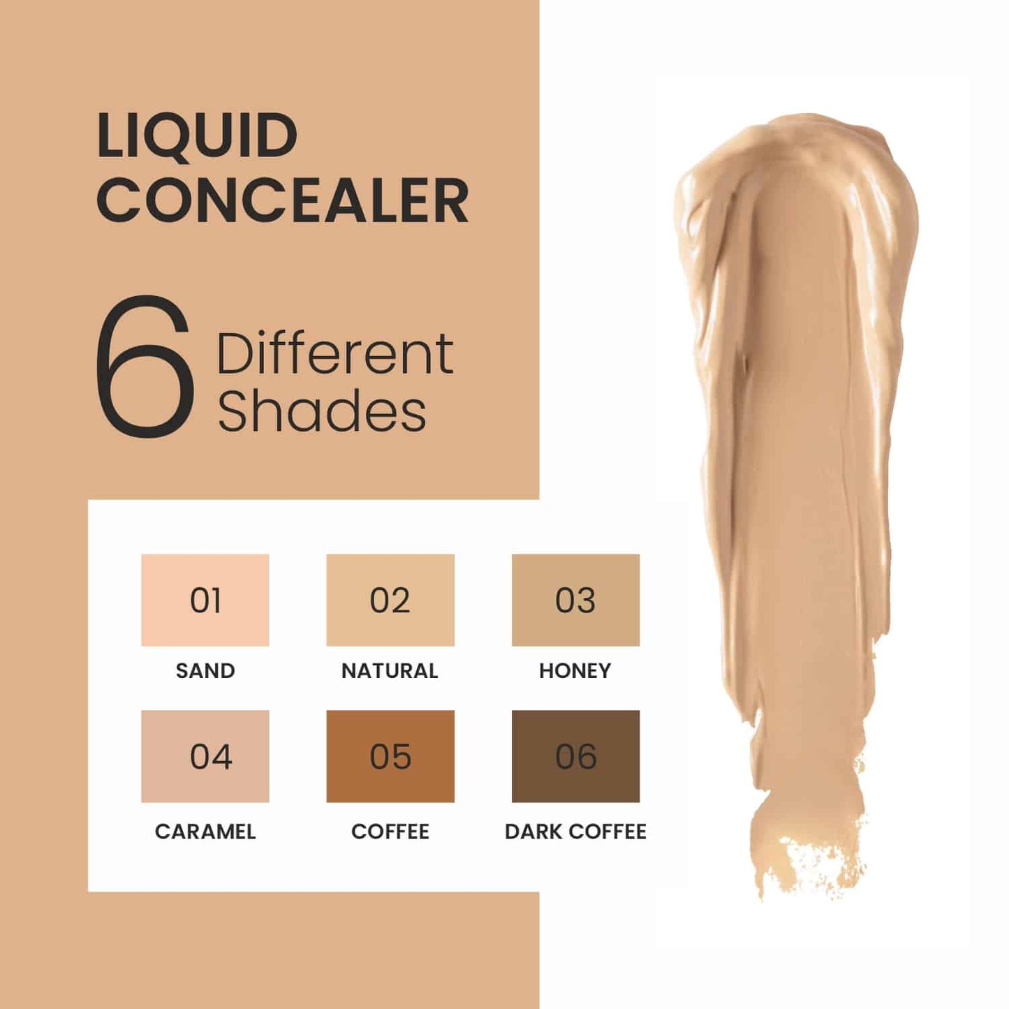 Liquid Concealer - 06 Dark Coffee