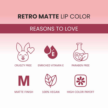 Retro Matte Lip Color - 03 Ballet Dancer
