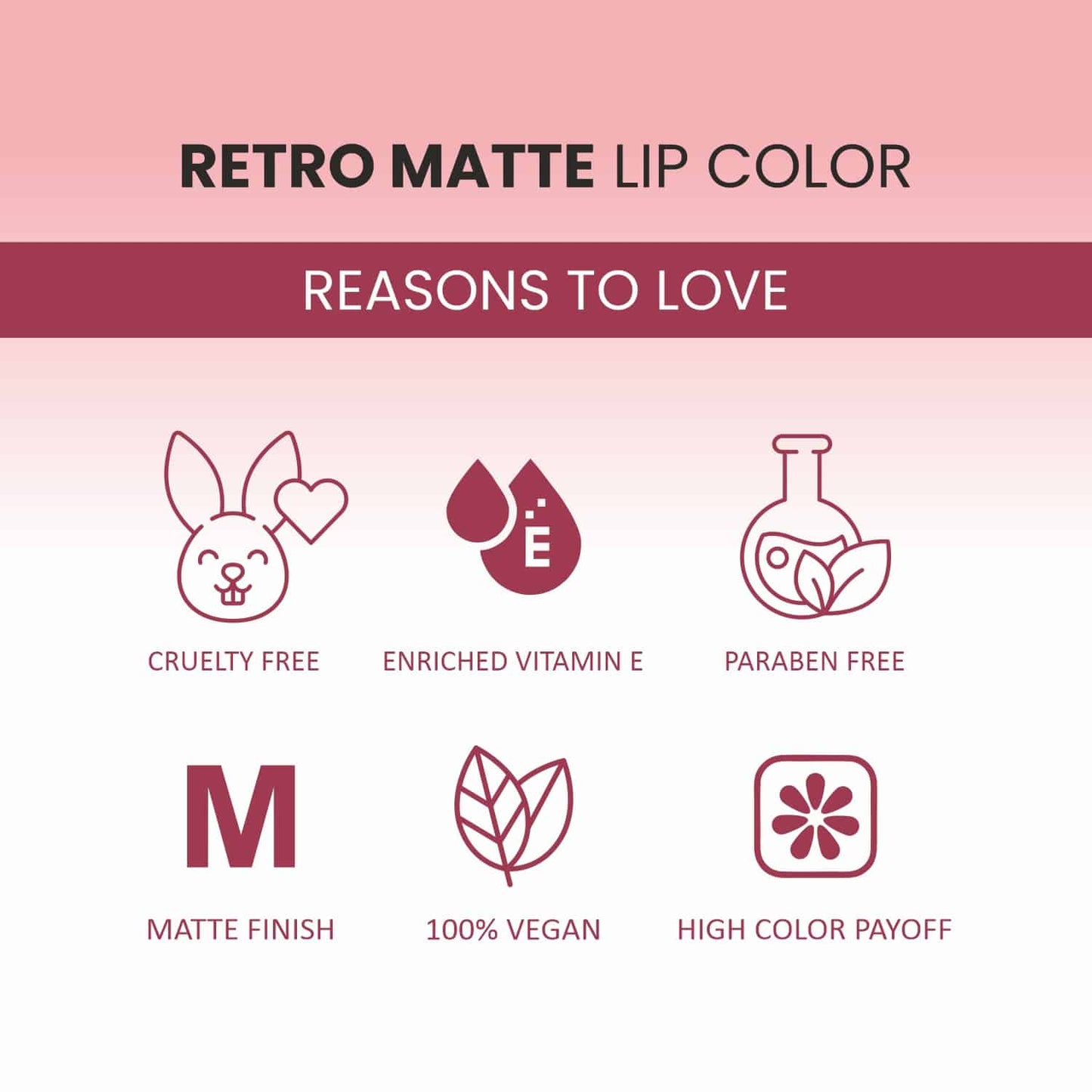 Retro Matte Lip Color - 09 Sangria