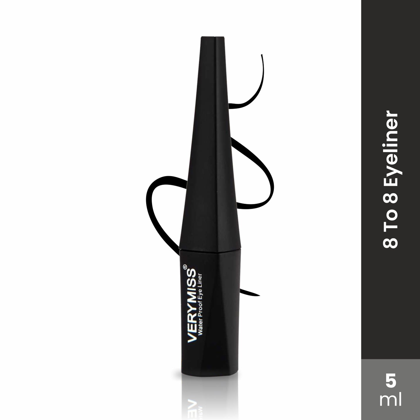 8 To 8 Waterproof Eyeliner - Black