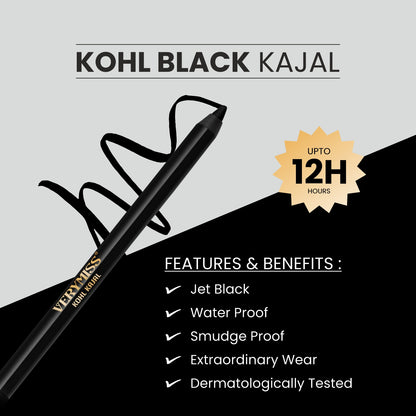 Verymiss Kohl Black Kajal 1.2 g - Black