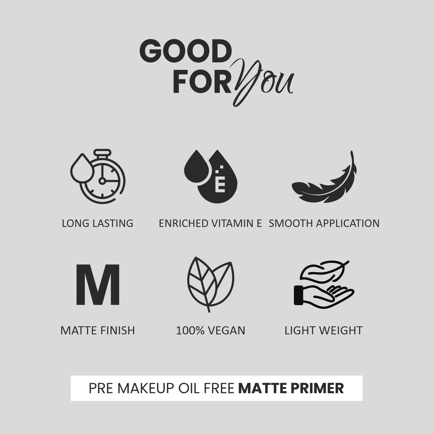 Pre Makeup Oil Free Matte Primer