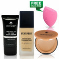Skin Like Glowing Foundation + Primer + Compact Powder & FREE Multi-Use Beauty Blender