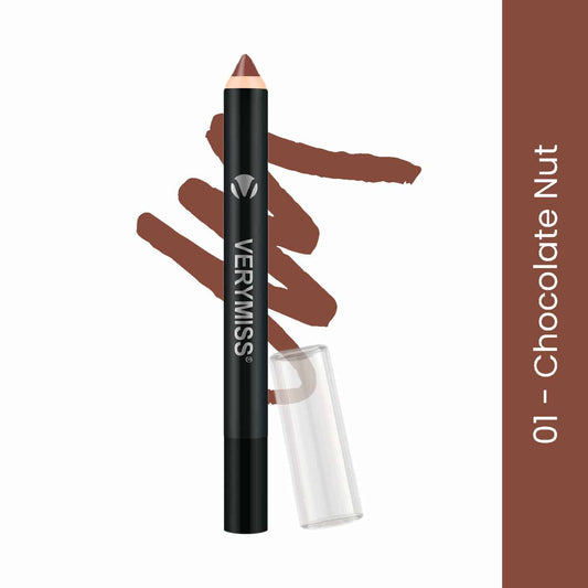 Matte Lip Crayon Lipstick - 01 Chocolate Nut