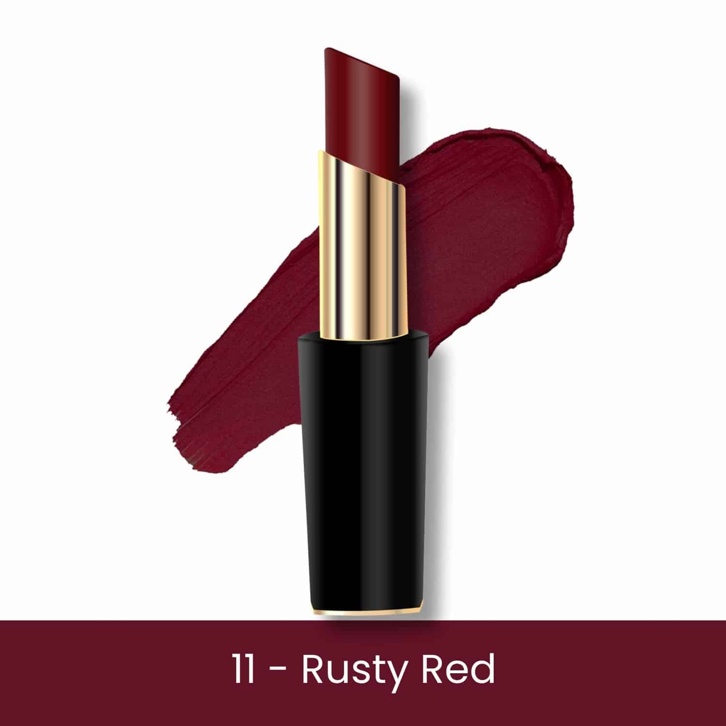 Check Matte Lipstick - 11 Rusty Red