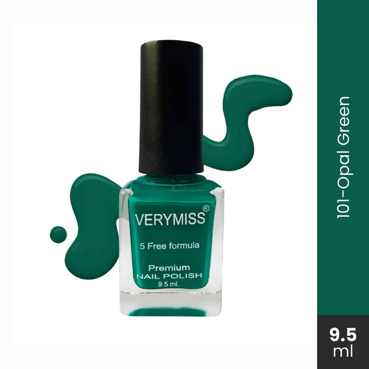 Premium Nail Polish - 101 Opal Green