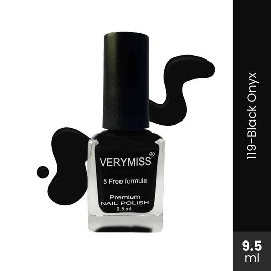 Premium Nail Polish - 119 Black Onyx