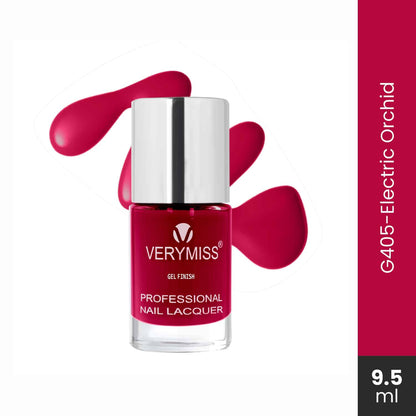 Professional Gel Nail Lacquer - G405 Electric Orchid