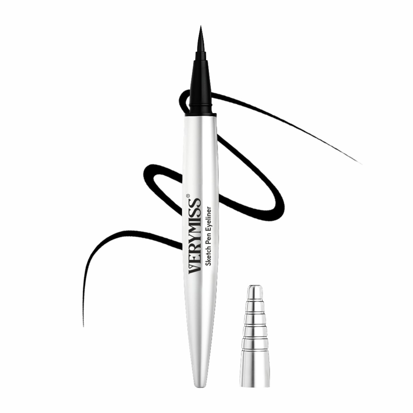 Verymiss Jet Black Sketch Pen Eyeliner 1 ml - Black