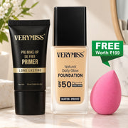 Skin Like Glowing Foundation + Primer & FREE Multi-Use Beauty Blender