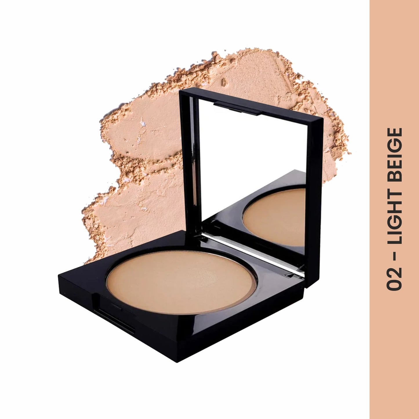 Velvet Matte Finish Compact Powder - 02